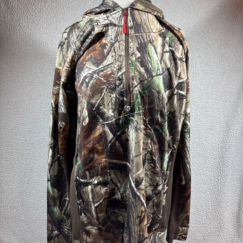 Cabela’s Outfit Her All Game Outfitters Women Camouflage S: 2XL 1/4 Zip Pullover